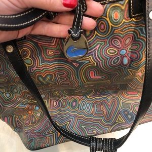 Dooney & Bourke Colorful Tote Purse